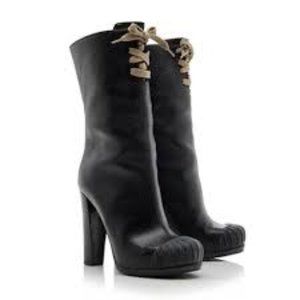 Fendi duck boots - barely used